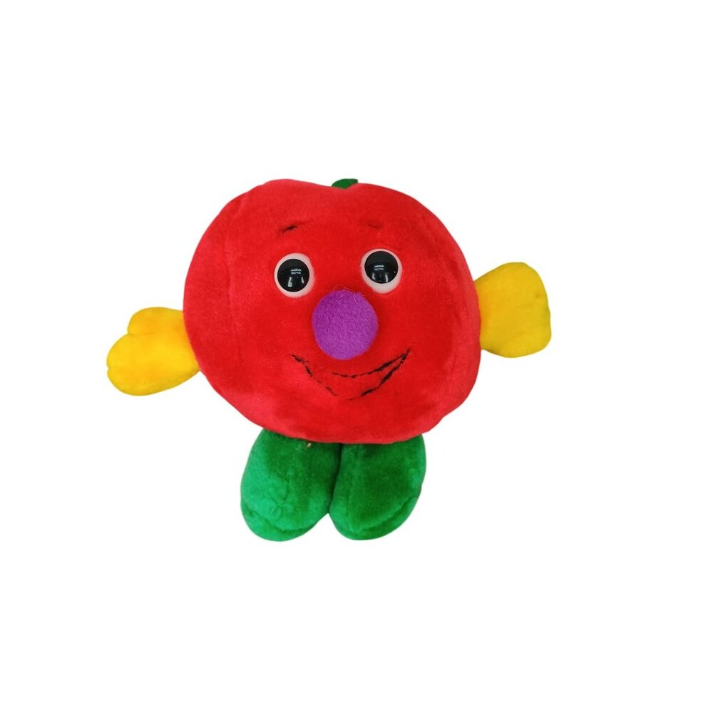 Fruit‎ Of The Spirit "Adam The Apple" Plush Toy 2004 Messiah Messengers 7"